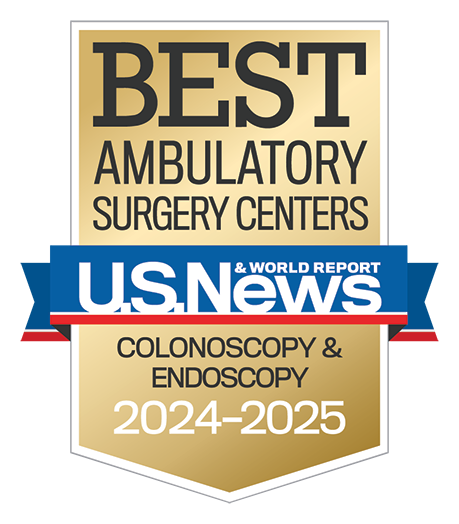 A U.S. News & World Report Best Ambulatory Surgery Center!